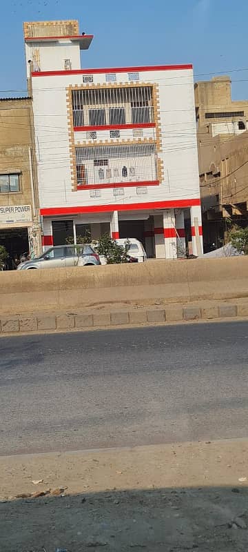 Specious Ground Plus 2 + 2 Shops Plaza 120 Yards For Sale At Prime Location Of Buffer Zone Sector 15 B With Monthly Earning 175,000 Beneficiary For Investment 0
