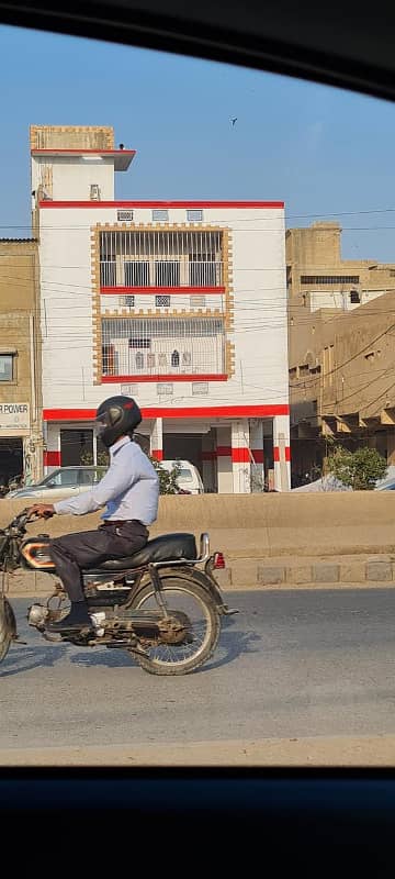 Specious Ground Plus 2 + 2 Shops Plaza 120 Yards For Sale At Prime Location Of Buffer Zone Sector 15 B With Monthly Earning 175,000 Beneficiary For Investment 3