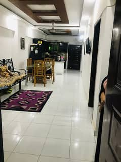 3 Bed D/D 1450 Square Feet Flat Available For Sale Golden Gate Towers