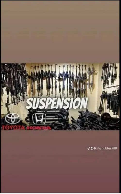 Car's Suspension Prius,Corolla,Reborn,Move,MG,Fortuner,KIA,Honda,Aqua, 16