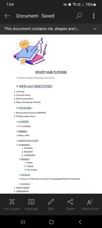 STUDY HUB TUTIONS 0