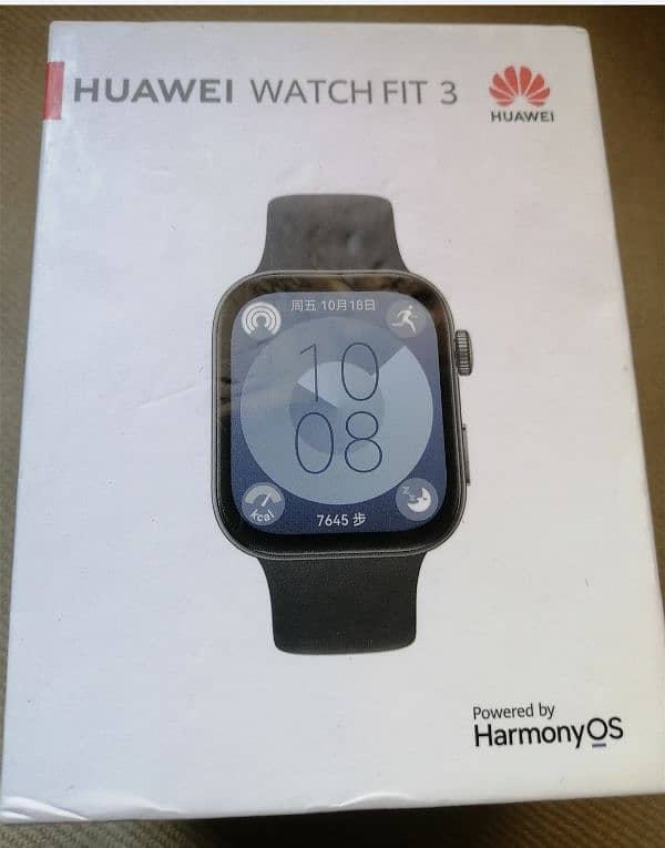 Huawei Smart watch Fit 3 with box pack 0