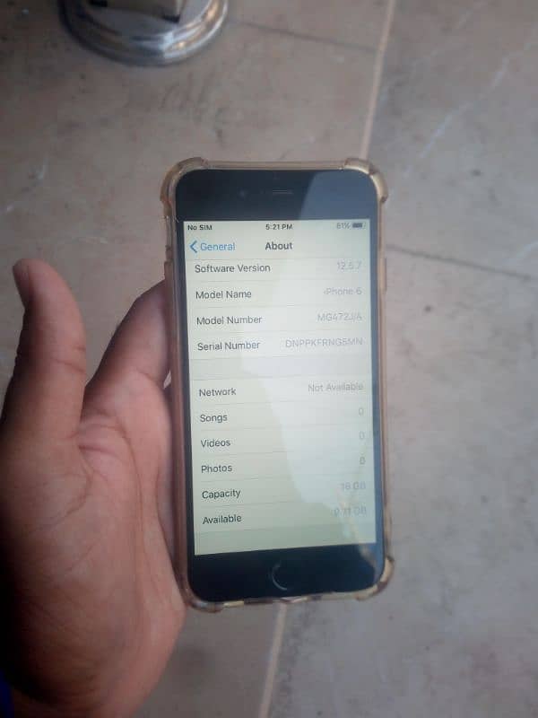 i ∆Phone 6 }}°:16 :Gb(_ Non PTA_) 2