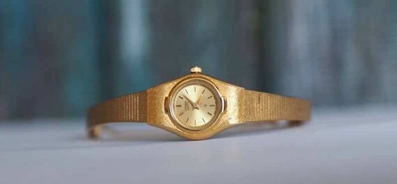 luxury  Vintage citizen gold plated watch 1