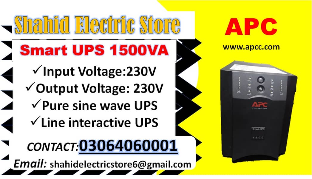 Online APC UPS 20kva,10kva, 40kva all ups MODELS 12