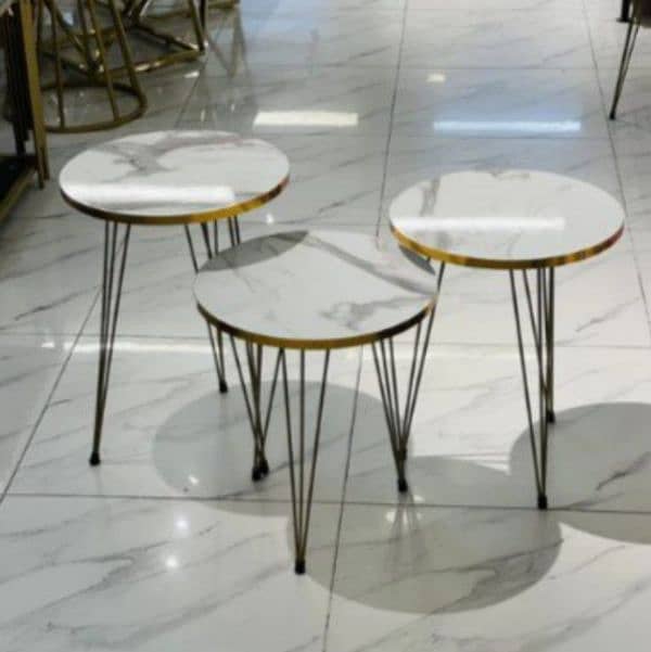3 tables nesting tables set,home tea and coffee tables 0