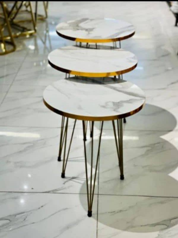 3 tables nesting tables set,home tea and coffee tables 2