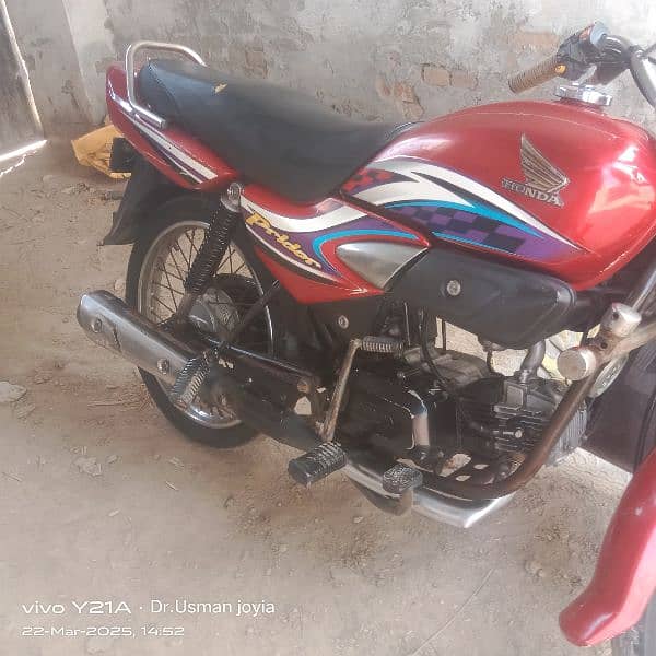 pridor 100cc with goldan three digit nmbr 1