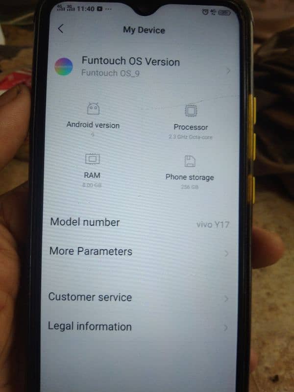 VIVO Y17 8/256 ONLY MOBILE 4