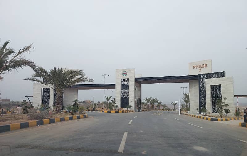 Jasmine 8 Marla Boulevard Plot For Sale In Dha( Phase 7) Old Valley 0