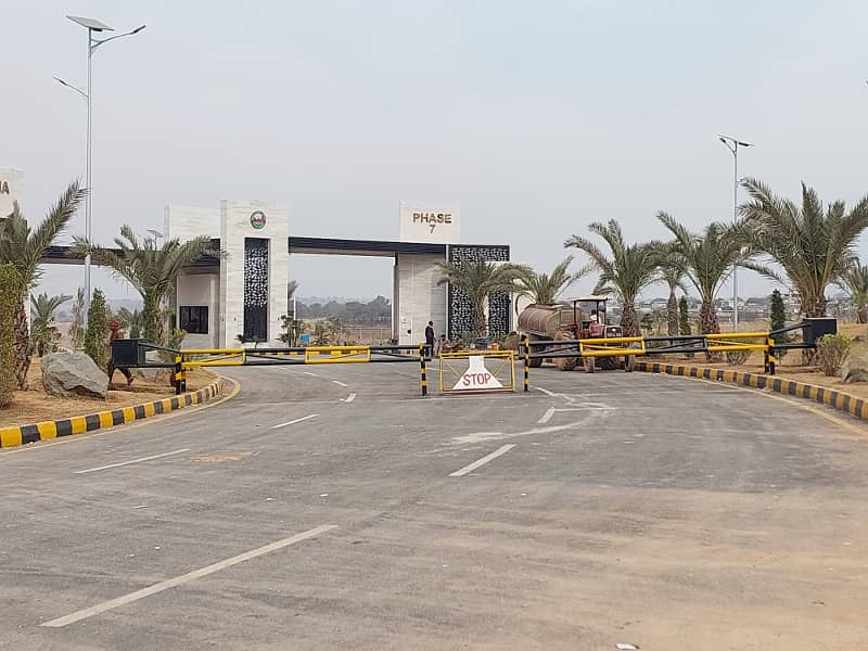 Jasmine 8 Marla Boulevard Plot For Sale In Dha( Phase 7) Old Valley 12