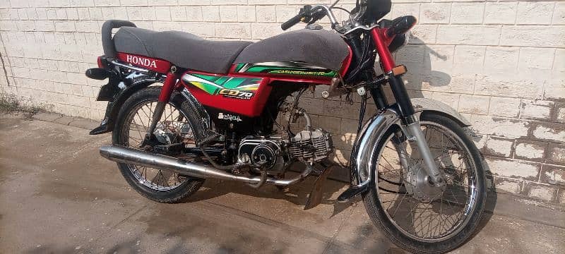 CD 70cc model 22 for sale and exchange with Honda CG 125 model 2020.21 0