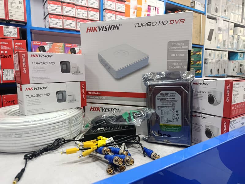 HIKVISION Security Cameras | 4 Cameras Complete Package | lowest price 8