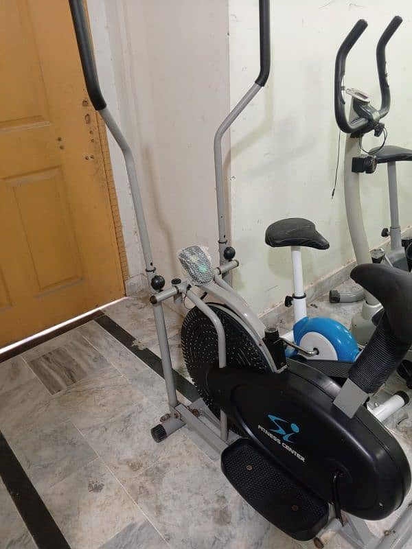 exercise cycle elliptical machine cross trainer magnetic upright bike 10