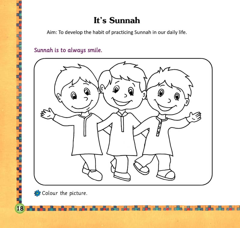 Foundations of Islam – Pre Primary Islamic Book for Children | Year 1 4
