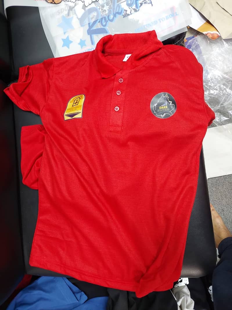 Customize T-shirt Printing in Lahore | Polo, Polister Supports unifor 1
