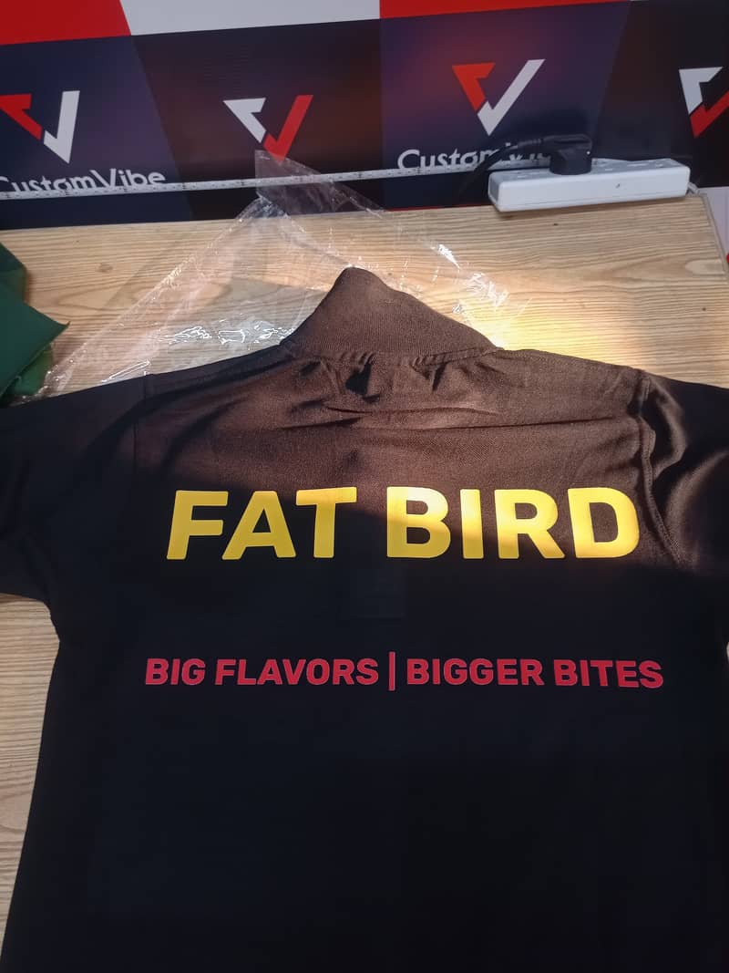 Customize T-shirt Printing in Lahore | Polo, Polister Supports unifor 5