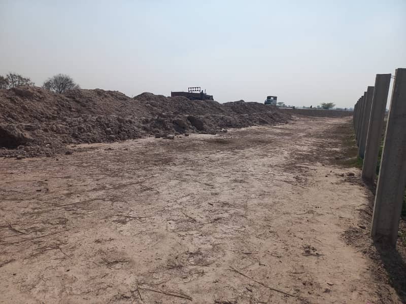 11 Marla residential plot for sale in sahiwal -Faisalabad road 2