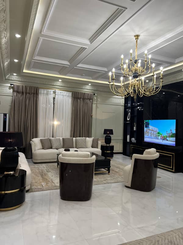 Fully Furnished 2 Kanal Brand New Lavish Bungalow For Sale On Top Location of Phase 5 DHA Lahore 17