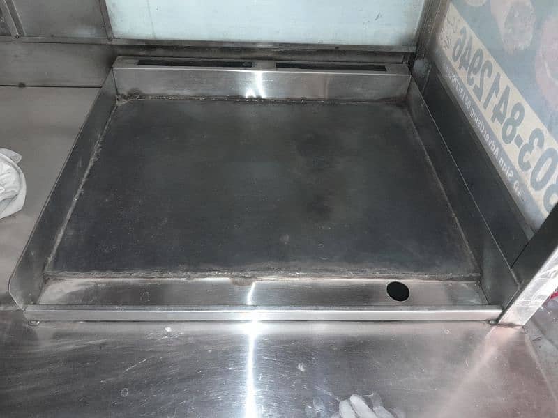 Selling Counter For urgent with auto Fryer 5
