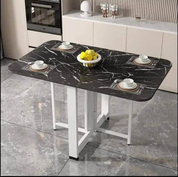 Rectangular home dining tables,space saving and folding tables 1