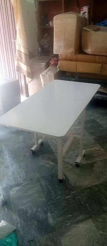Rectangular home dining tables,space saving and folding tables 4