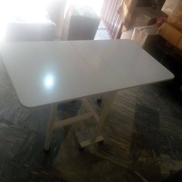 Rectangular home dining tables,space saving and folding tables 5