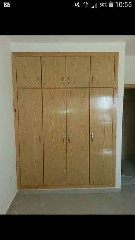 Carpenter wood work Services/Almari Cabinet wood Door Services 4