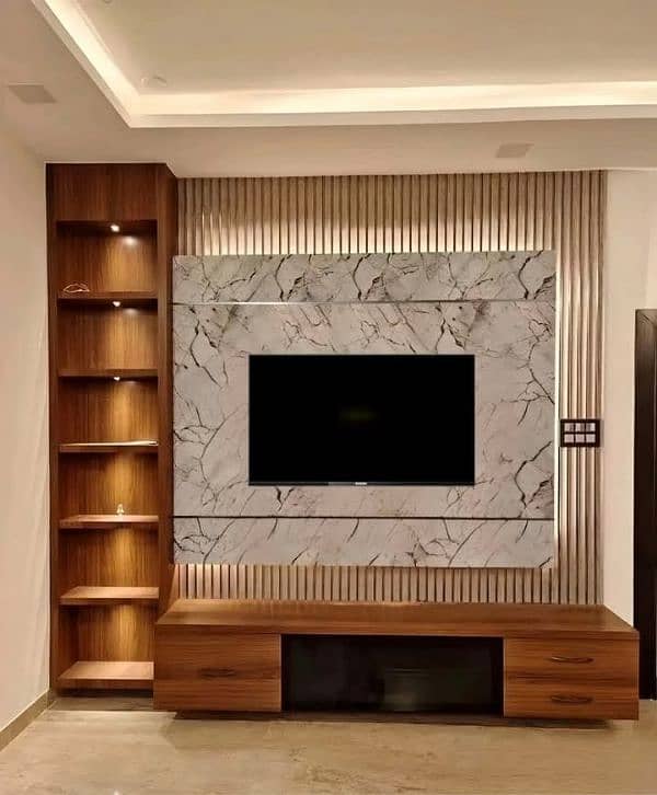 Carpenter wood work Services/Almari Cabinet wood Door Services 6