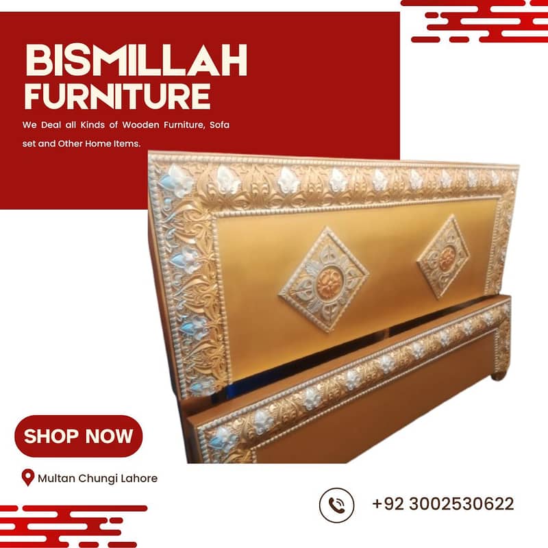brand new double bed,/bed set/single bed/Turkish bed set/wooden bed 10