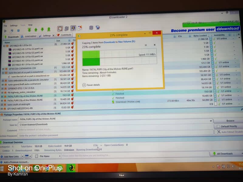 4tb Wd external harddrive 5