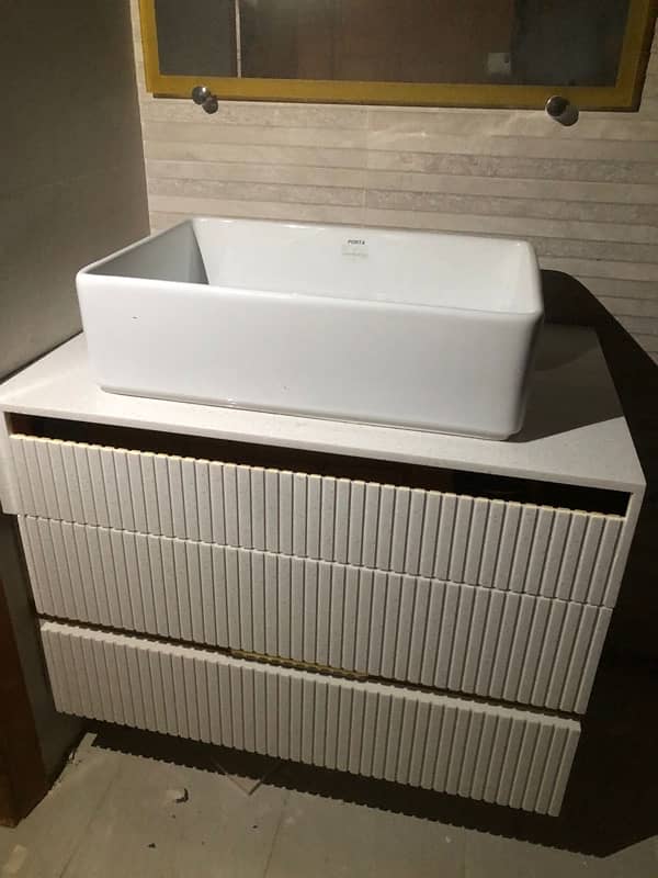 Corian vanity 10