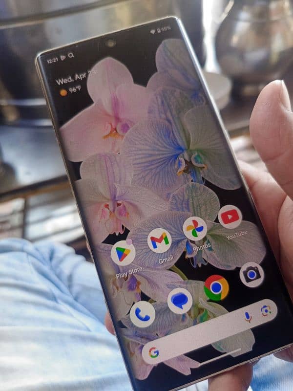 google pixel 6 pro White color 6