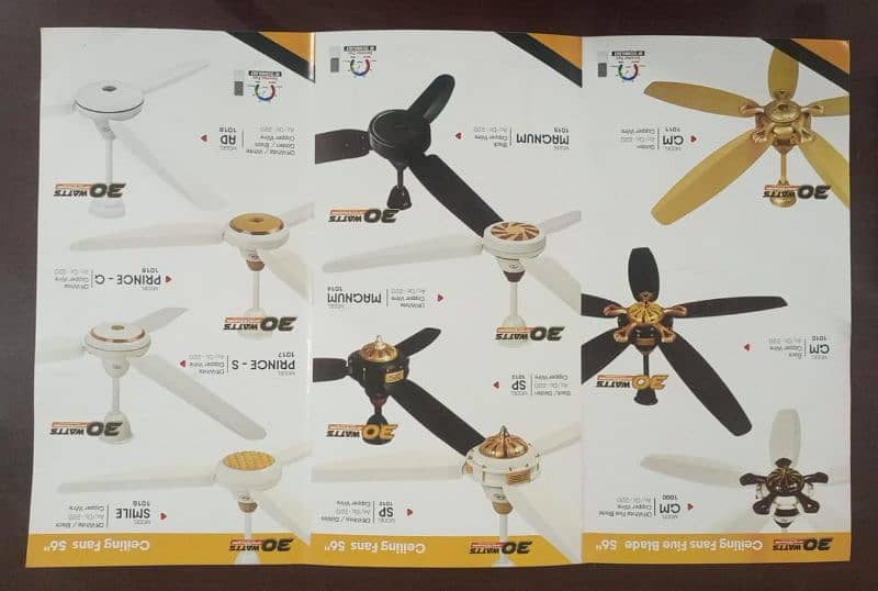 ceiling, padistal, exhaust  complete range 8