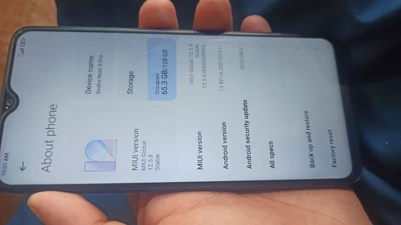 Redmi note 8 pro 6/128 official approved 3
