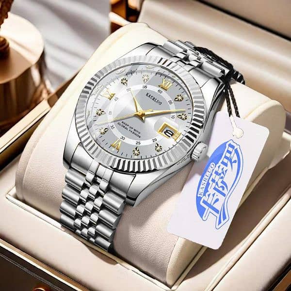 men's non-mechanical quartz log watch fashion casual luminous 1
