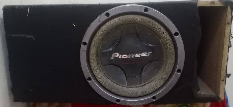 original pioneer woofer condition used is deliverable no 0