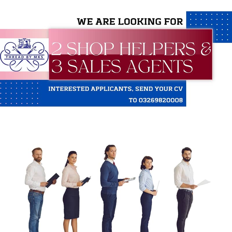 Thread By MKS needs Sales Agents on Comission 1