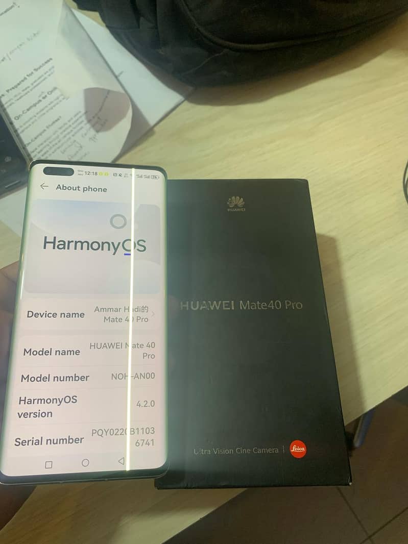 Huawei Mate 40 Pro 5g with box 7