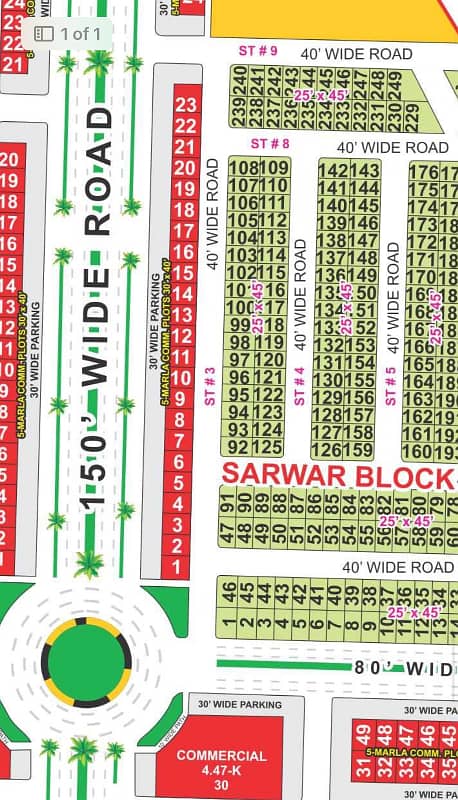 INVESTOR RATE 5 MARLA PLOT SARWAR BLOCK BAHRIA TOWN 0