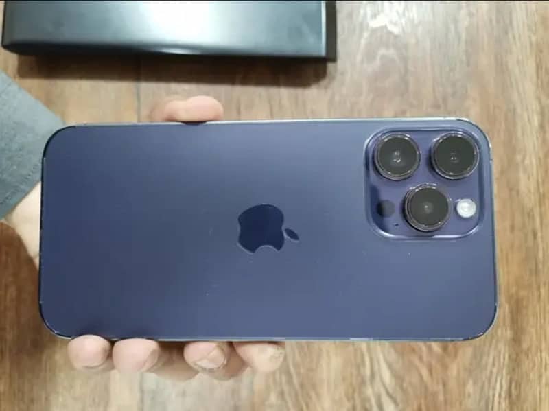 iPhone 14 Pro Max 256gb PTA Approved One physical and One E-sim 0