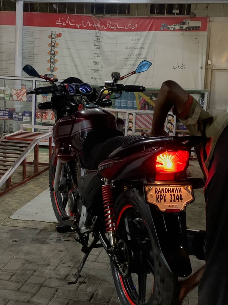 HONDA CBF 150 2023 Red Color 2