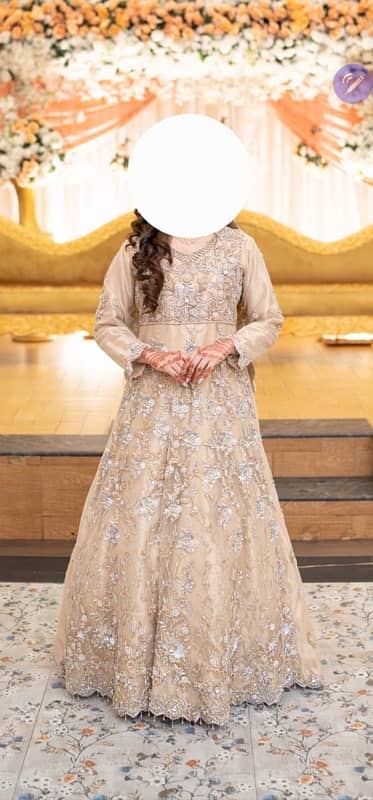 walima maxi/ walima dress/ walima bridal dress/walima outfit 2