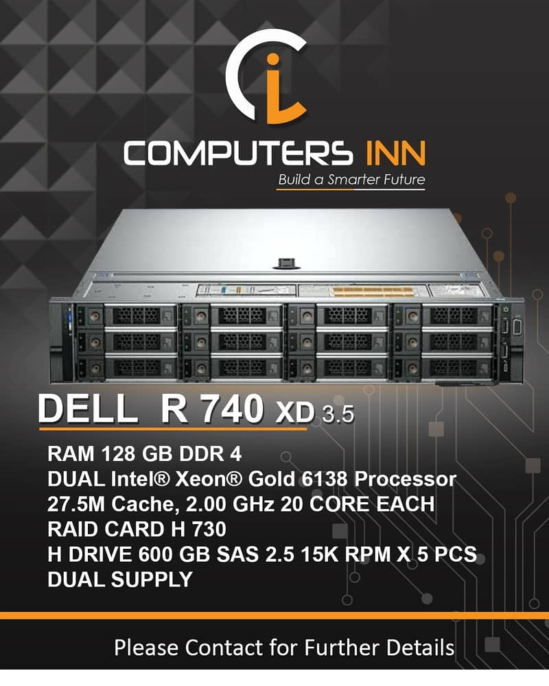 Server | hp server | Dell PowerEdge R740 | RAM 128 | Dell server 0