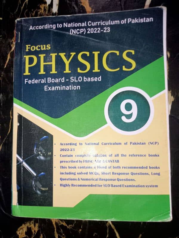FBISE (Federal board) key books class 9th 0