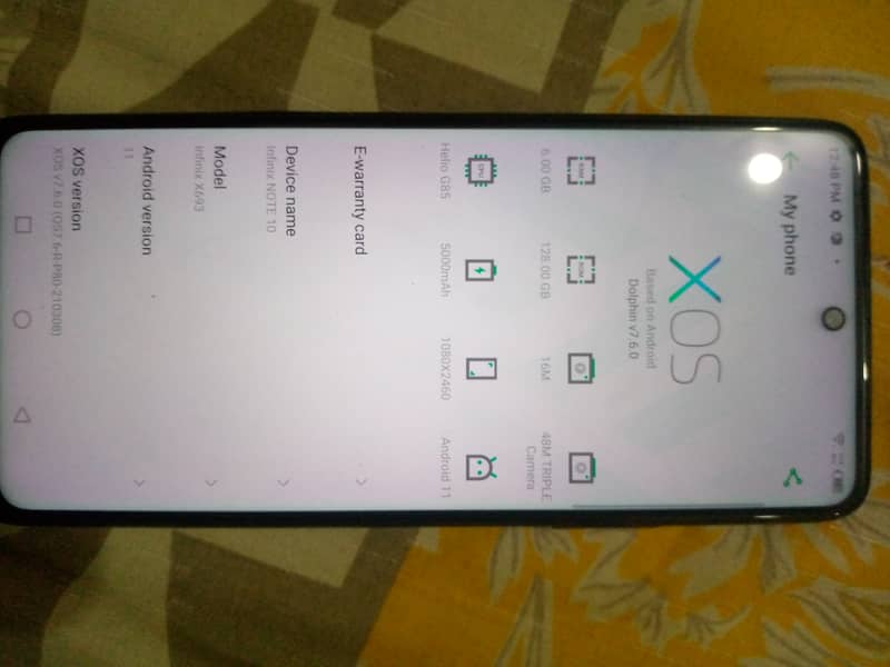 Infinix Note 10 open box mobile with amazing features 0