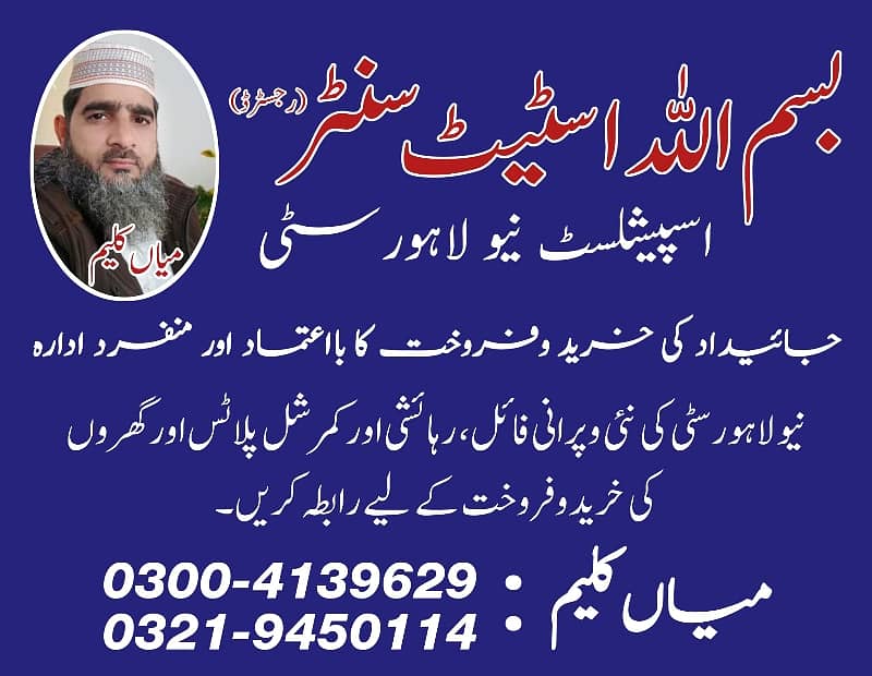 Get In Touch Now To Buy A Prime Location Residential Plot In New Lahore City New Lahore City 1