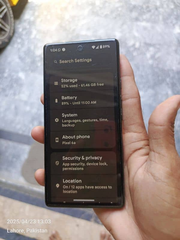 Google Pixel 6A 8
