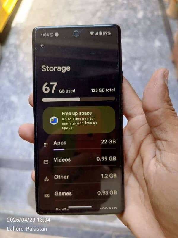 Google Pixel 6A 9