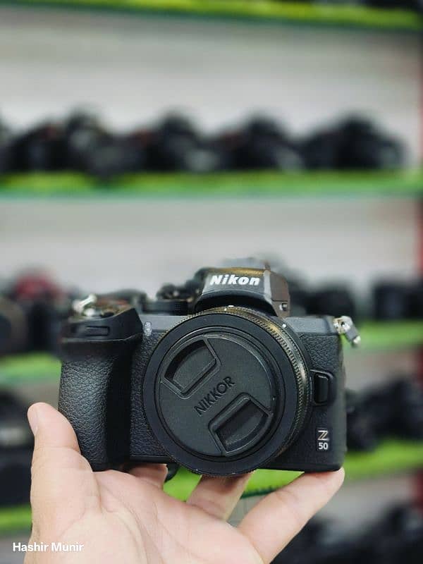 Nikon Z50, Mirrorless camera with 16-50mm VR Lens fresh Import 0